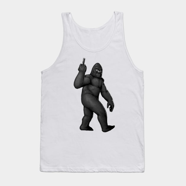 Sasquatch Tank Top by d.legoshin.art